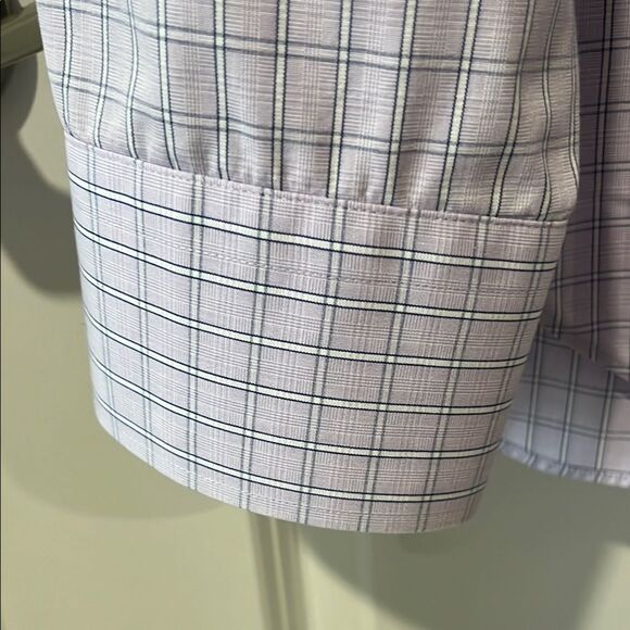 J. Crew Lavender Check Dress Shirt - Picture 3 of 7